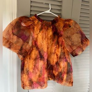 Marie Oliver Organza blouse